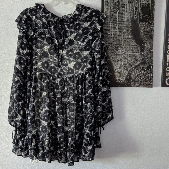 {Free People} New These Dreams Mini Dress - Picture 9 of 9